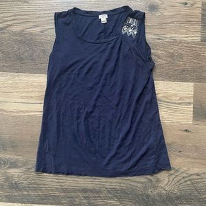 J Crew Sleeveless Blouse